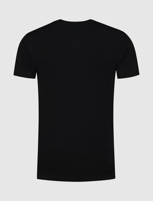 Wave Logo T-shirt | Black