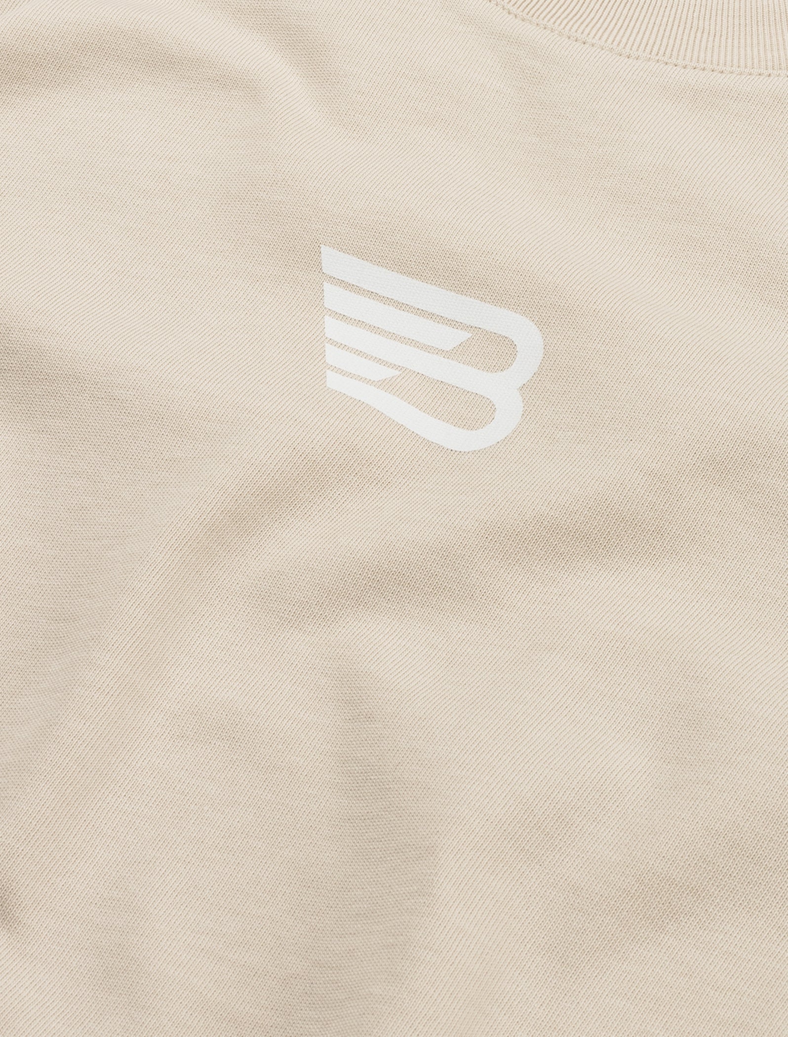 Back Print T-shirt | Sand