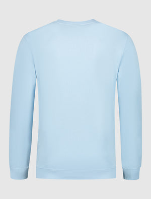 Logo Batch Sweater | Lt Blue