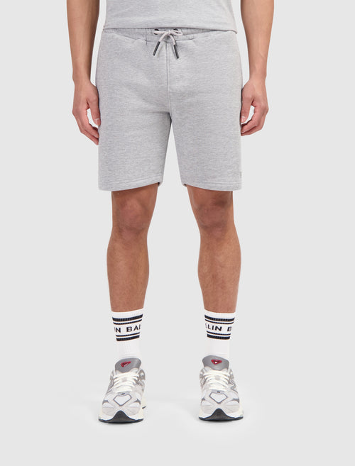 Tonal Logo Sweat Shorts | Grey